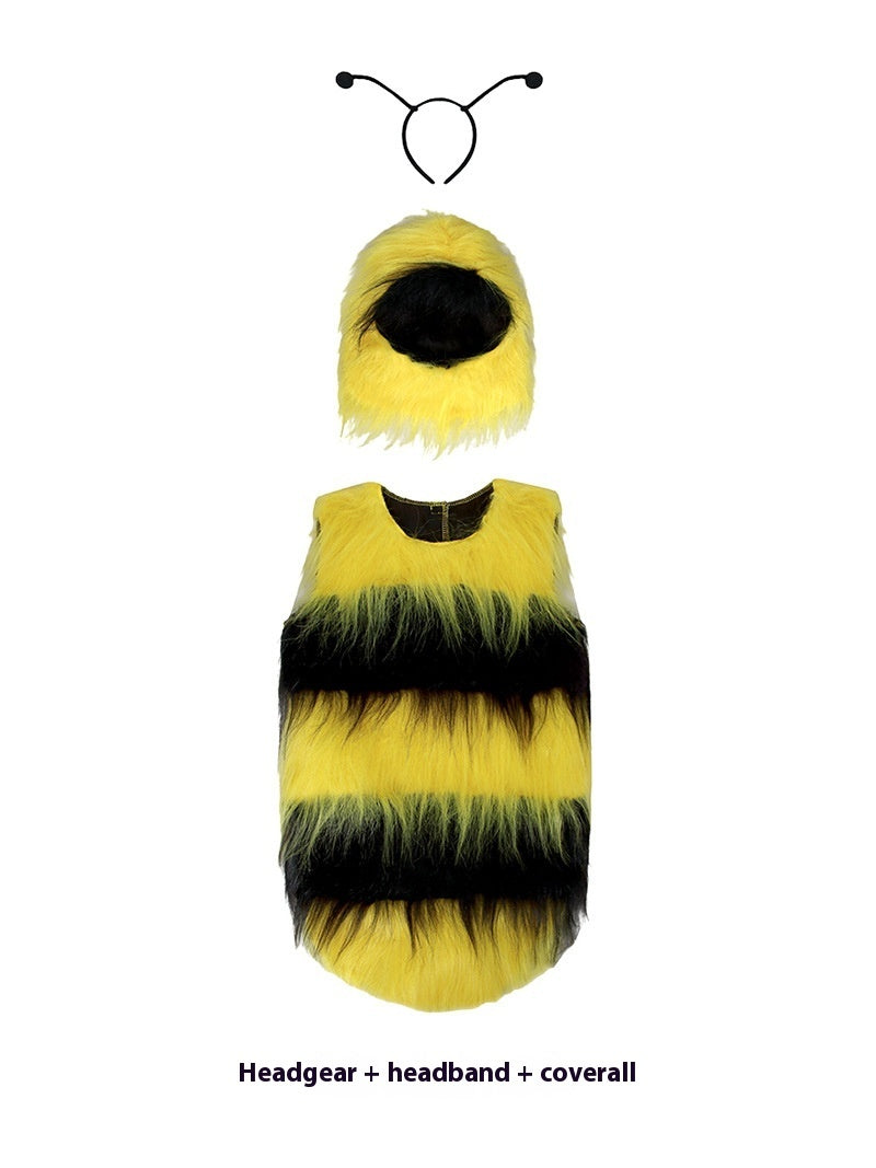 Children’s Halloween Bee Costume – Kids Animal Cosplay Outfit