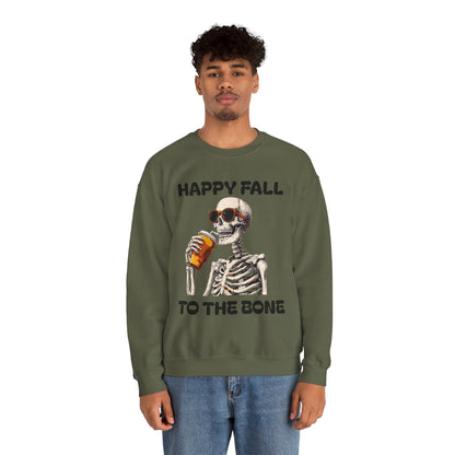 Happy Fall Skeleton Crewneck Sweatshirt, Halloween Apparel, Fall Fashion, Unisex Cozy Sweatshirt, Gift for Pumpkin Lovers, Spooky [...]