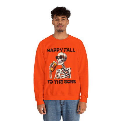 Happy Fall Skeleton Crewneck Sweatshirt, Halloween Apparel, Fall Fashion, Unisex Cozy Sweatshirt, Gift for Pumpkin Lovers, Spooky [...]