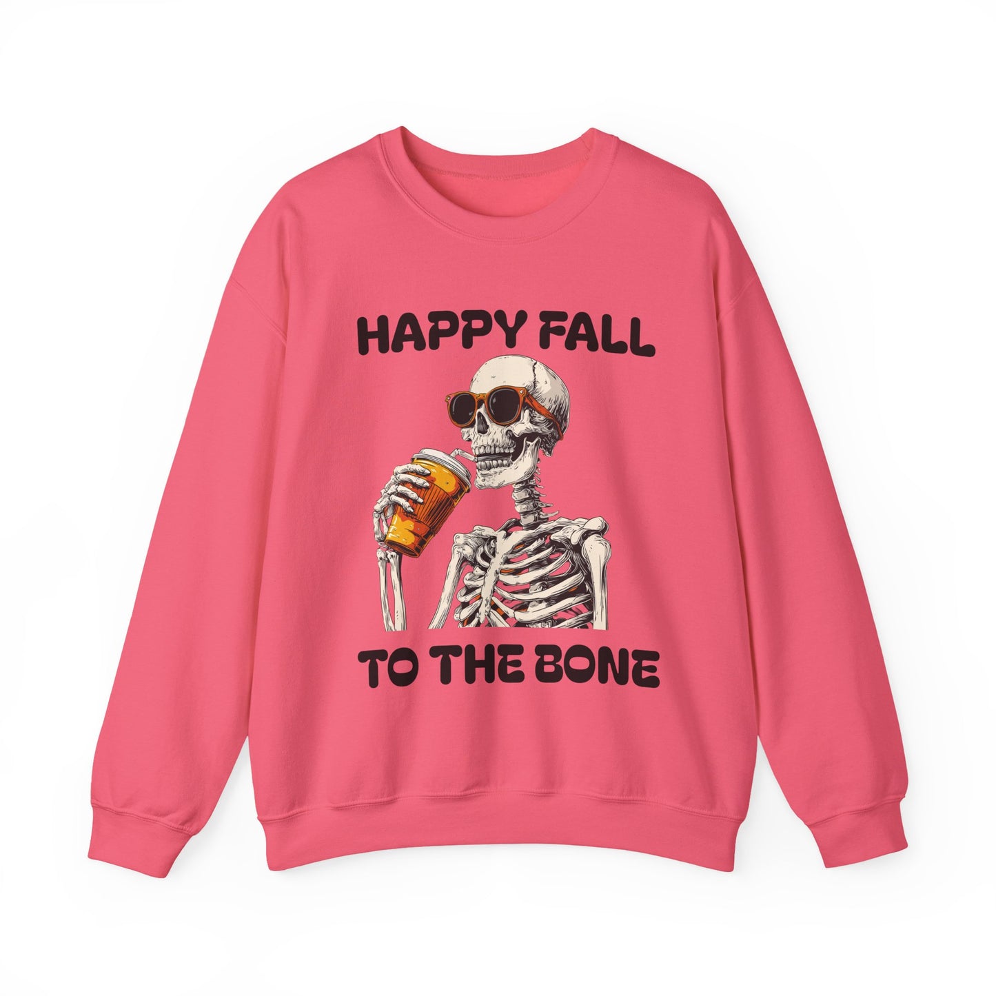 Happy Fall Skeleton Crewneck Sweatshirt, Halloween Apparel, Fall Fashion, Unisex Cozy Sweatshirt, Gift for Pumpkin Lovers, Spooky [...]