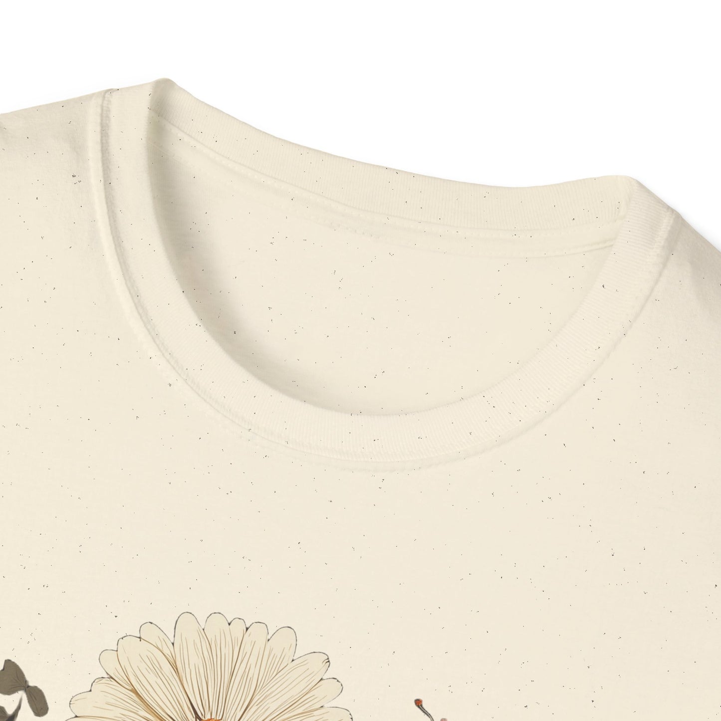 Autumn Harvest Floral Pumpkin Unisex T-Shirt