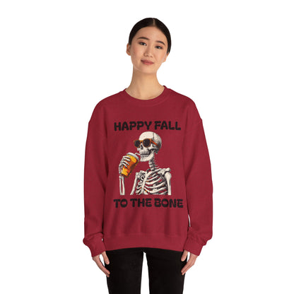 Happy Fall Skeleton Crewneck Sweatshirt, Halloween Apparel, Fall Fashion, Unisex Cozy Sweatshirt, Gift for Pumpkin Lovers, Spooky [...]