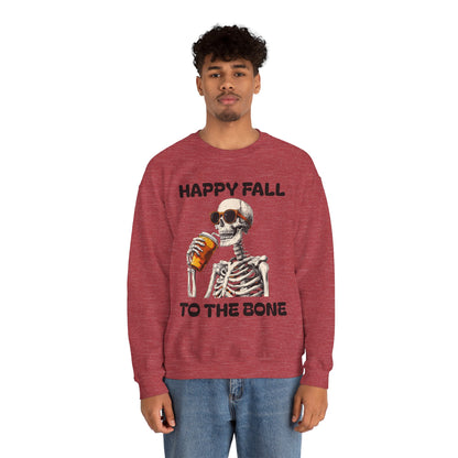 Happy Fall Skeleton Crewneck Sweatshirt, Halloween Apparel, Fall Fashion, Unisex Cozy Sweatshirt, Gift for Pumpkin Lovers, Spooky [...]