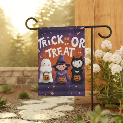 Halloween Garden Banner, Trick or Treat Outdoor Decor, Festive Yard Sign, Fall Celebration Decoration, Spooky House Warming Gift