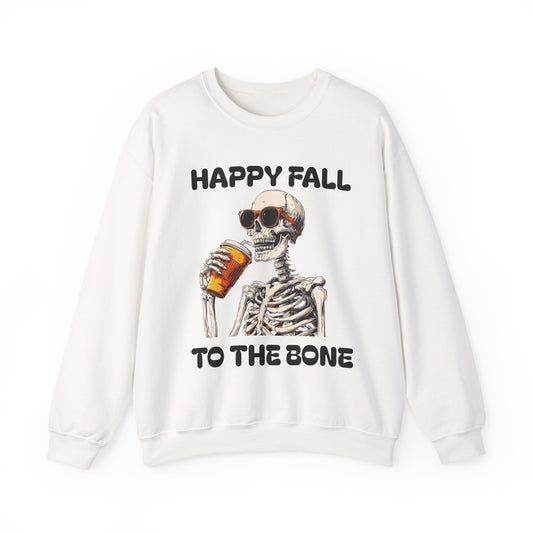 Happy Fall Skeleton Crewneck Sweatshirt, Halloween Apparel, Fall Fashion, Unisex Cozy Sweatshirt, Gift for Pumpkin Lovers, Spooky [...]