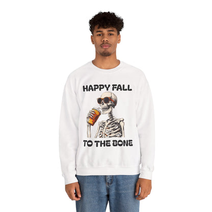 Happy Fall Skeleton Crewneck Sweatshirt, Halloween Apparel, Fall Fashion, Unisex Cozy Sweatshirt, Gift for Pumpkin Lovers, Spooky [...]