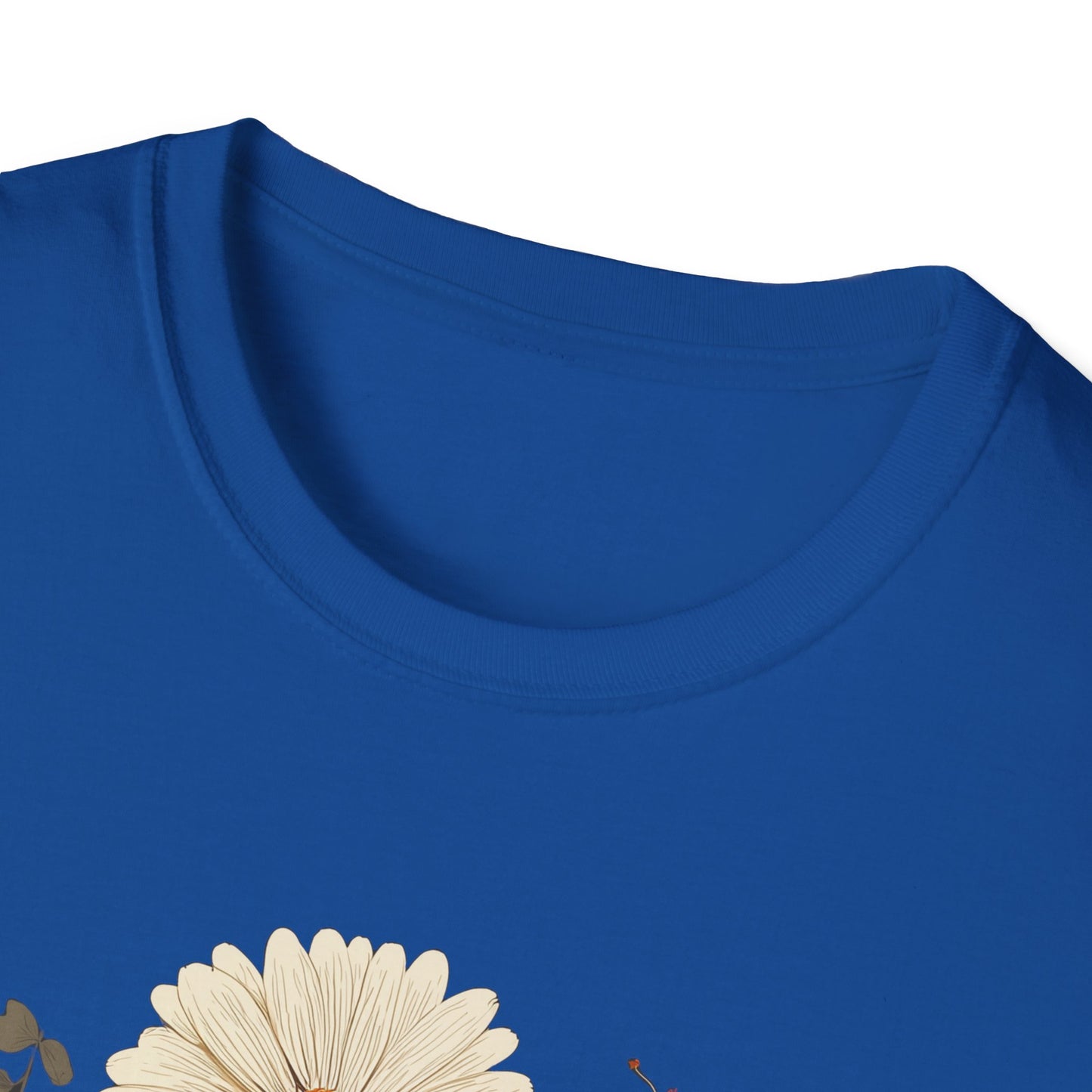 Autumn Harvest Floral Pumpkin Unisex T-Shirt