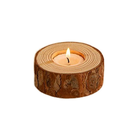 Rustic Pinecone Candlestick Holder – Fall Crafts & Holiday Table Decoration