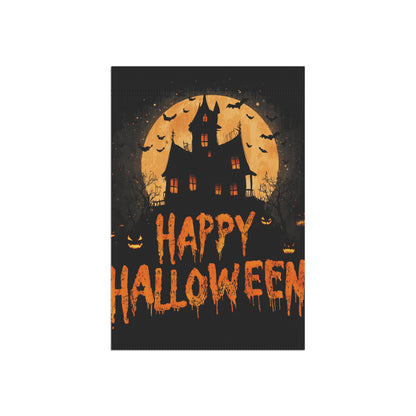 Halloween Garden Banner, Spooky Outdoor Decor, Party & Home Decoration, Yard Sign for Fall Celebrations, Seasonal Greetings