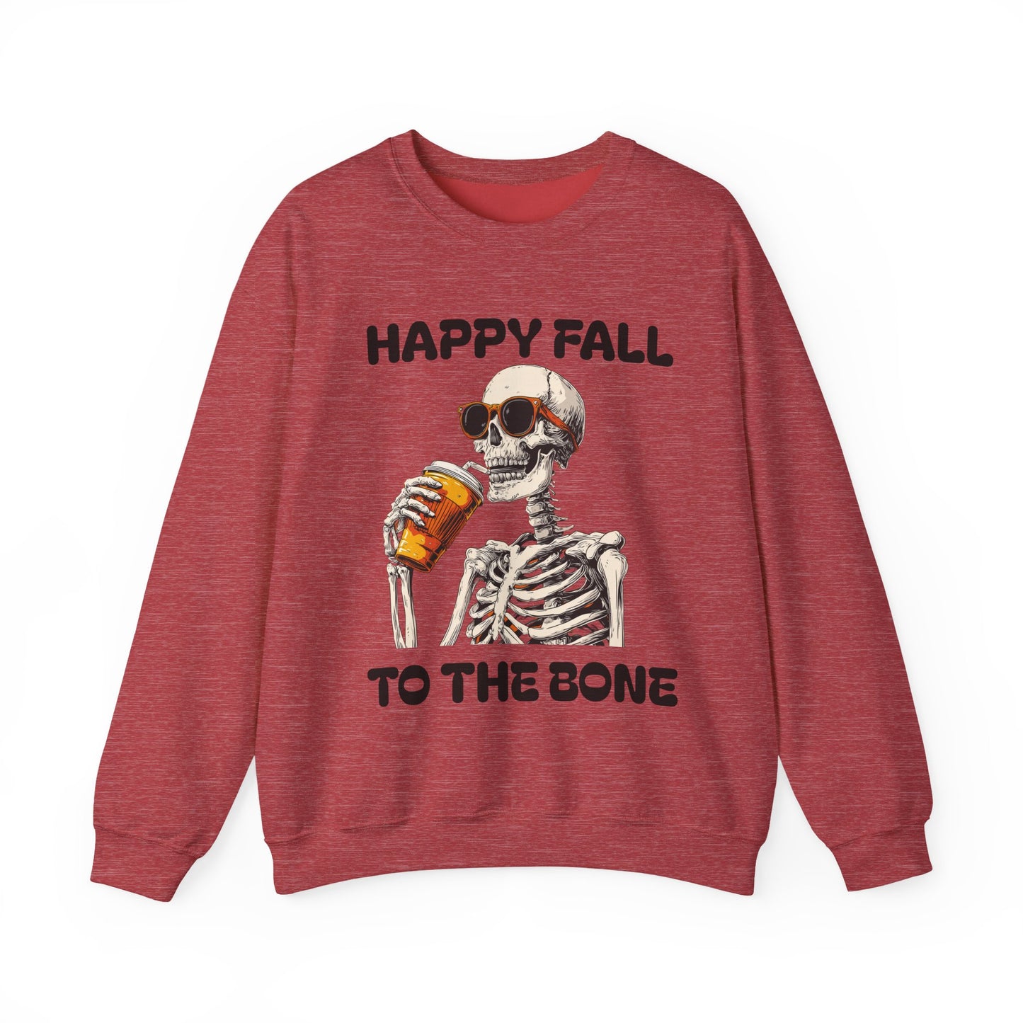 Happy Fall Skeleton Crewneck Sweatshirt, Halloween Apparel, Fall Fashion, Unisex Cozy Sweatshirt, Gift for Pumpkin Lovers, Spooky [...]