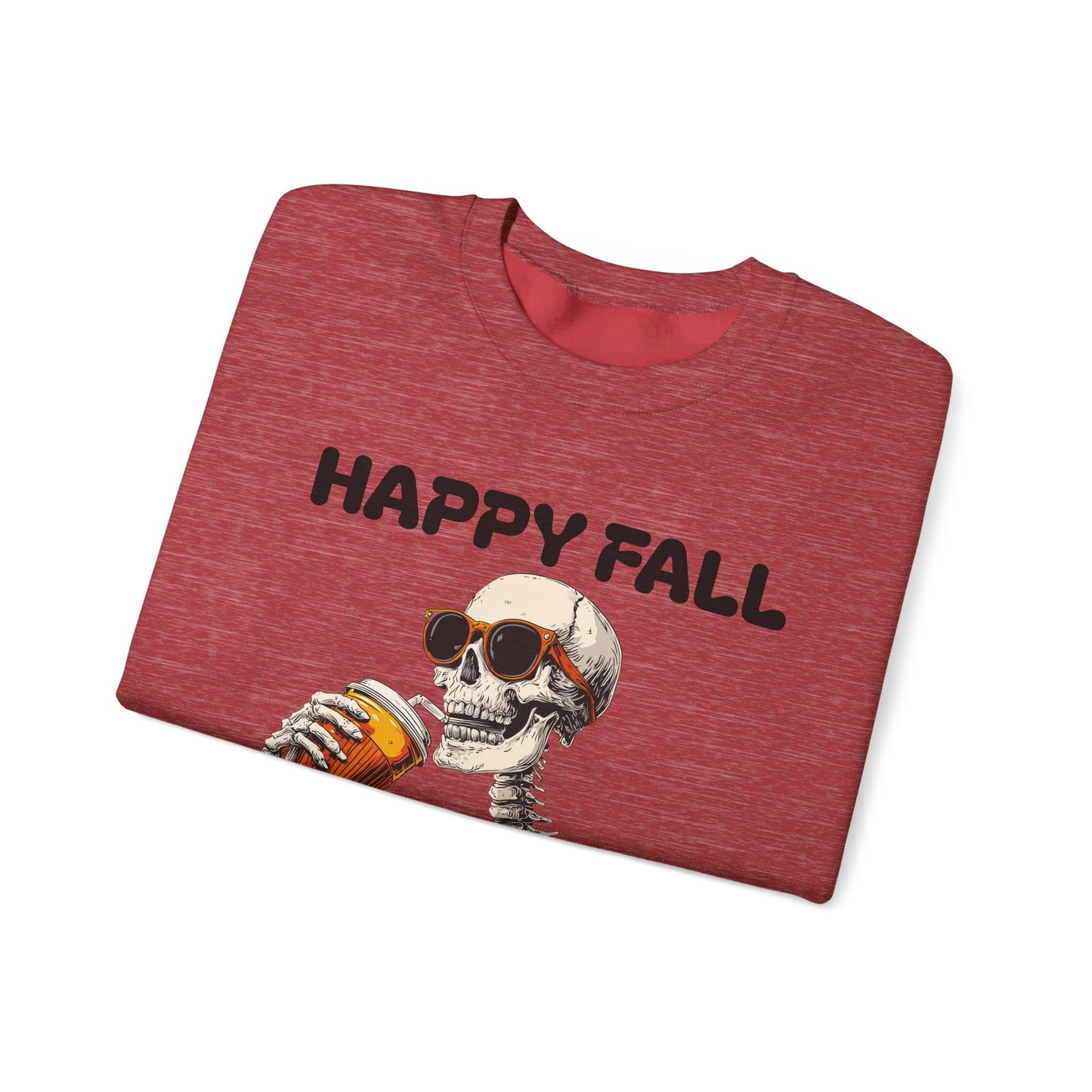 Happy Fall Skeleton Crewneck Sweatshirt, Halloween Apparel, Fall Fashion, Unisex Cozy Sweatshirt, Gift for Pumpkin Lovers, Spooky [...]