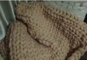 Cozy Feeling Knit Blanket