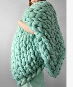 Cozy Feeling Knit Blanket
