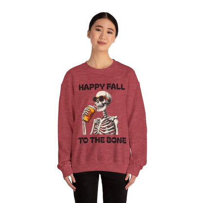 Happy Fall Skeleton Crewneck Sweatshirt, Halloween Apparel, Fall Fashion, Unisex Cozy Sweatshirt, Gift for Pumpkin Lovers, Spooky [...]