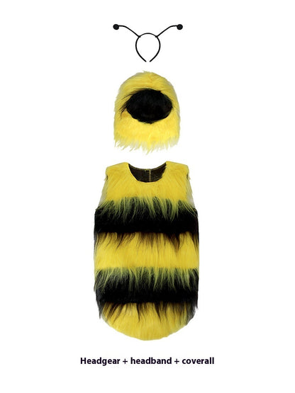 Children’s Halloween Bee Costume – Kids Animal Cosplay Outfit