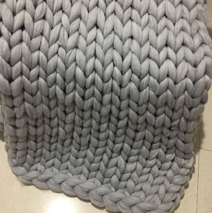 Cozy Feeling Knit Blanket