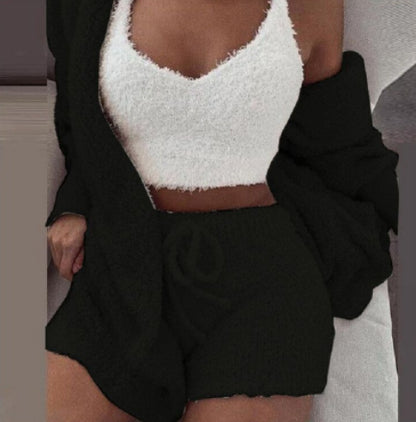 The Cozy Lounge Set – 3pc Fall Pajama & Loungewear Outfit