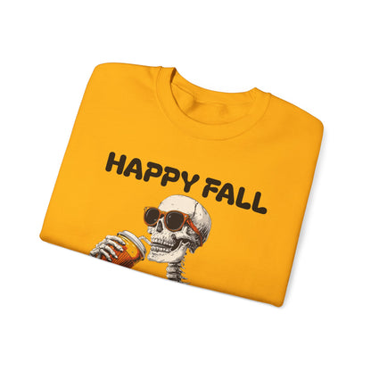 Happy Fall Skeleton Crewneck Sweatshirt, Halloween Apparel, Fall Fashion, Unisex Cozy Sweatshirt, Gift for Pumpkin Lovers, Spooky [...]