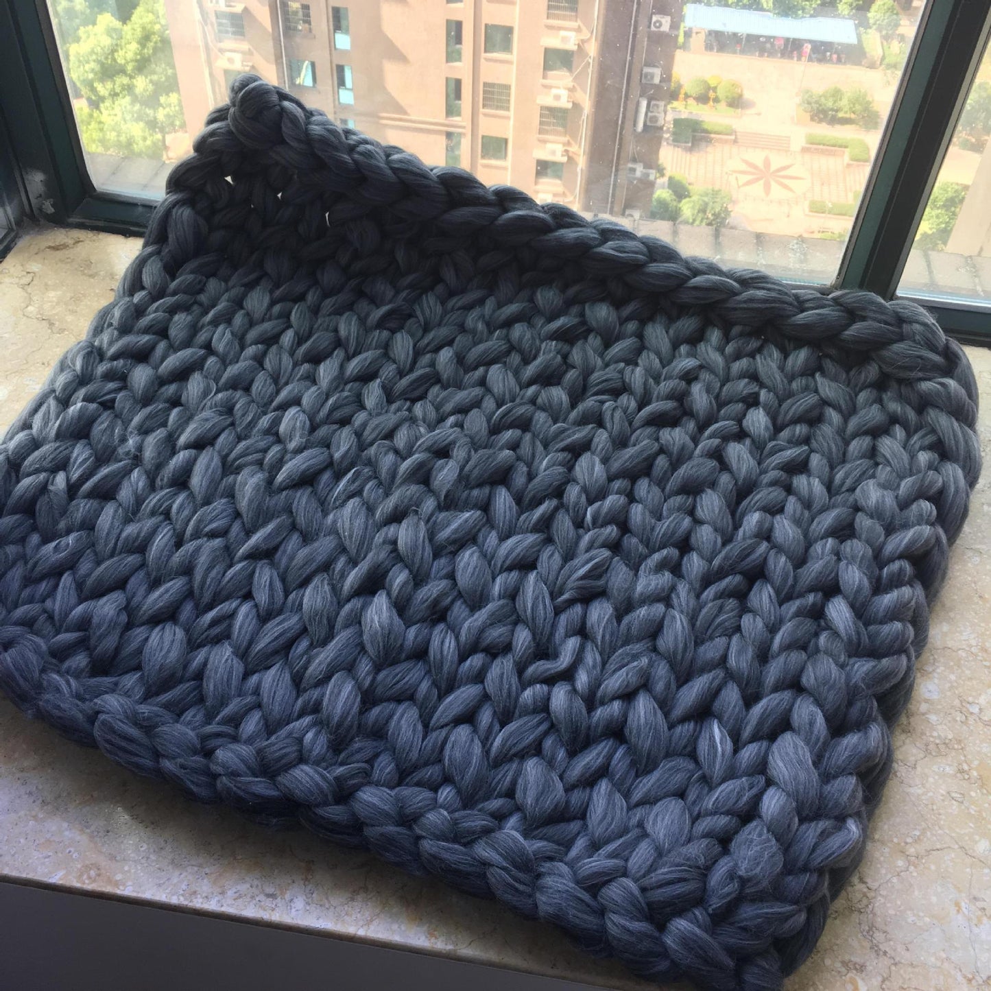 Cozy Feeling Knit Blanket