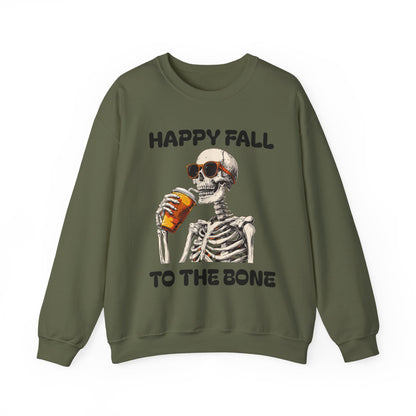Happy Fall Skeleton Crewneck Sweatshirt, Halloween Apparel, Fall Fashion, Unisex Cozy Sweatshirt, Gift for Pumpkin Lovers, Spooky [...]
