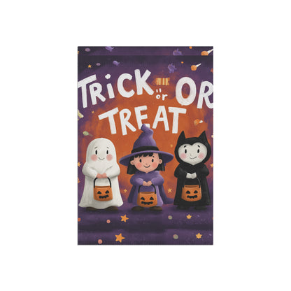 Halloween Garden Banner, Trick or Treat Outdoor Decor, Festive Yard Sign, Fall Celebration Decoration, Spooky House Warming Gift