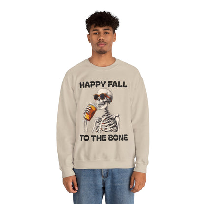 Happy Fall Skeleton Crewneck Sweatshirt, Halloween Apparel, Fall Fashion, Unisex Cozy Sweatshirt, Gift for Pumpkin Lovers, Spooky [...]