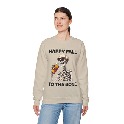 Happy Fall Skeleton Crewneck Sweatshirt, Halloween Apparel, Fall Fashion, Unisex Cozy Sweatshirt, Gift for Pumpkin Lovers, Spooky [...]