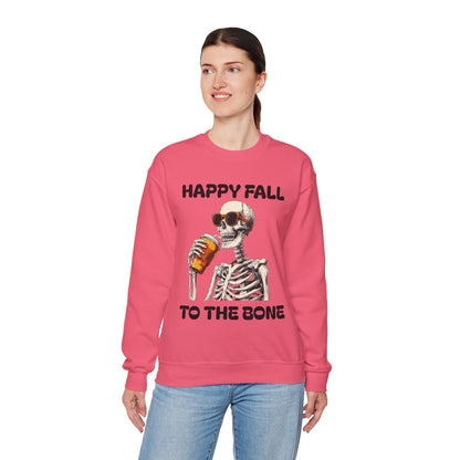 Happy Fall Skeleton Crewneck Sweatshirt, Halloween Apparel, Fall Fashion, Unisex Cozy Sweatshirt, Gift for Pumpkin Lovers, Spooky [...]