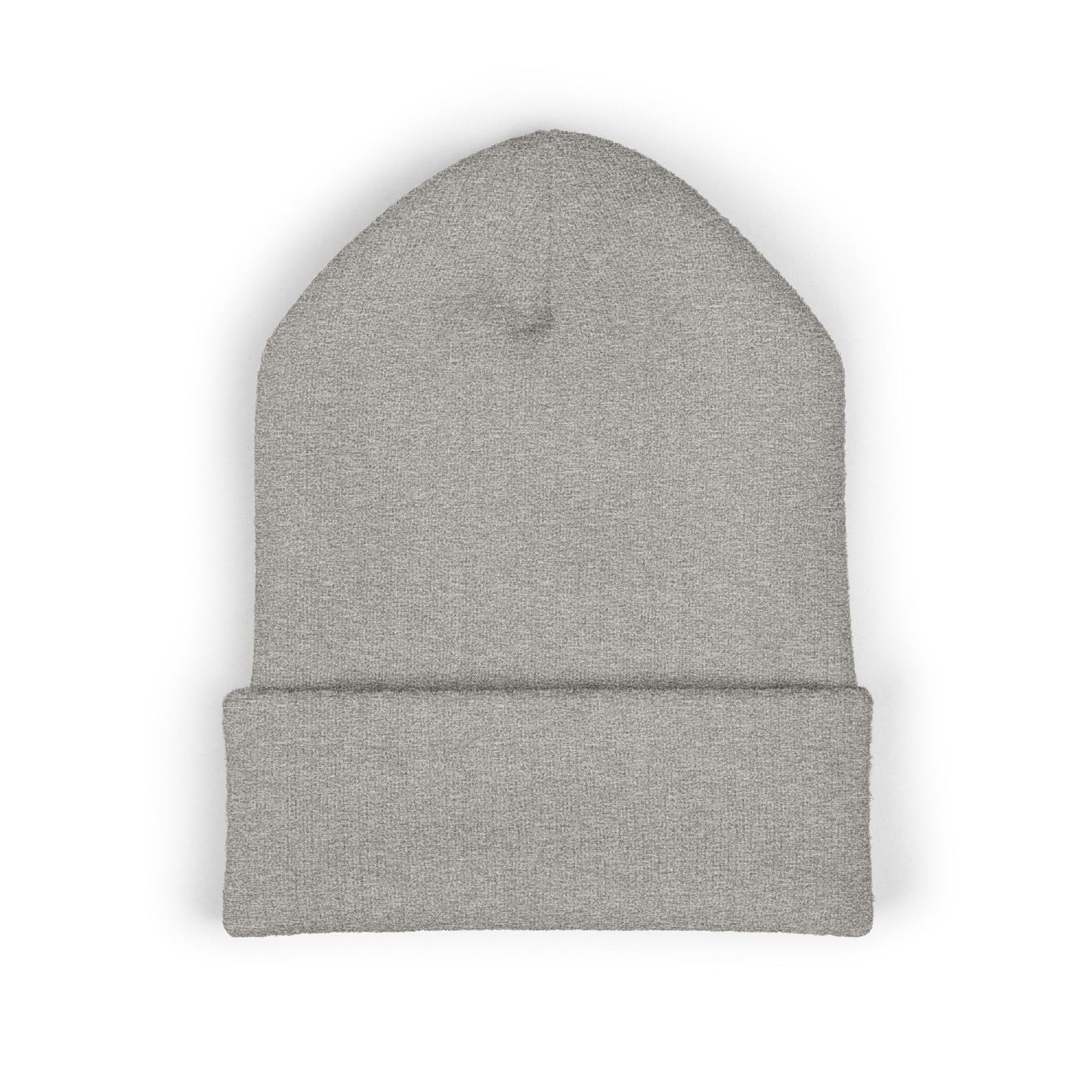 Cozy Embroidered Cuffed Beanie - Warm Winter Hat, Unisex Knit Cap, Cute Fall Fashion, Gift for Nature Lovers, Casual Everyday Wear