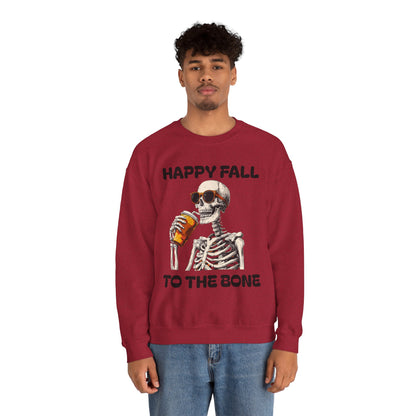 Happy Fall Skeleton Crewneck Sweatshirt, Halloween Apparel, Fall Fashion, Unisex Cozy Sweatshirt, Gift for Pumpkin Lovers, Spooky [...]