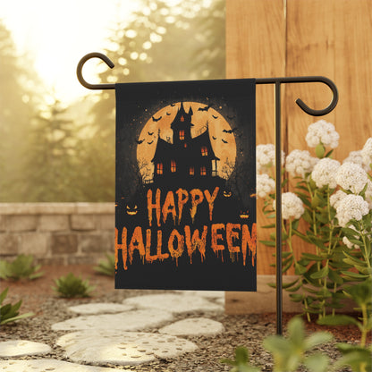 Halloween Garden Banner, Spooky Outdoor Decor, Party & Home Decoration, Yard Sign for Fall Celebrations, Seasonal Greetings
