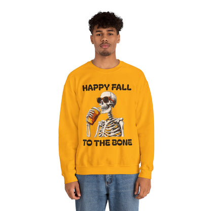 Happy Fall Skeleton Crewneck Sweatshirt, Halloween Apparel, Fall Fashion, Unisex Cozy Sweatshirt, Gift for Pumpkin Lovers, Spooky [...]