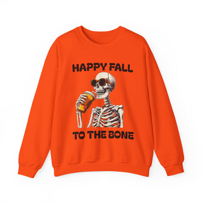 Happy Fall Skeleton Crewneck Sweatshirt, Halloween Apparel, Fall Fashion, Unisex Cozy Sweatshirt, Gift for Pumpkin Lovers, Spooky [...]