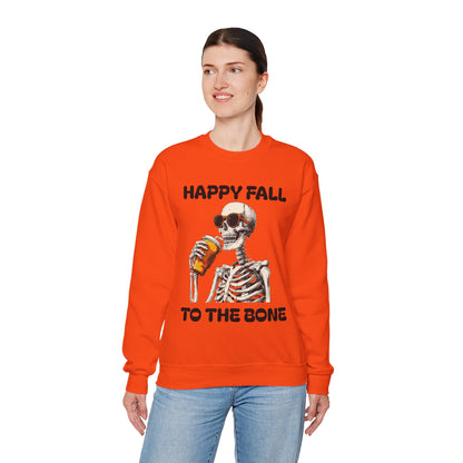 Happy Fall Skeleton Crewneck Sweatshirt, Halloween Apparel, Fall Fashion, Unisex Cozy Sweatshirt, Gift for Pumpkin Lovers, Spooky [...]
