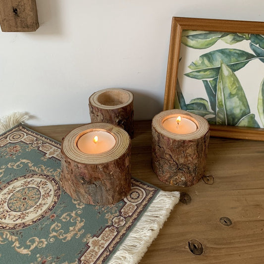 Rustic Pinecone Candlestick Holder – Fall Crafts & Holiday Table Decoration